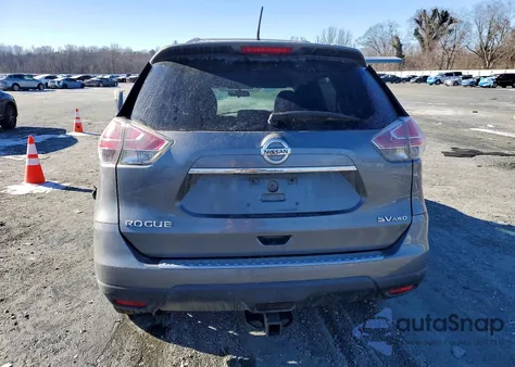 2016 Nissan Rogue S from USA, damaged, VIN 5N1AT2MM0GC741466